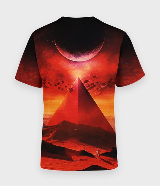 Space pyramid - koszulka męska fullprint-2