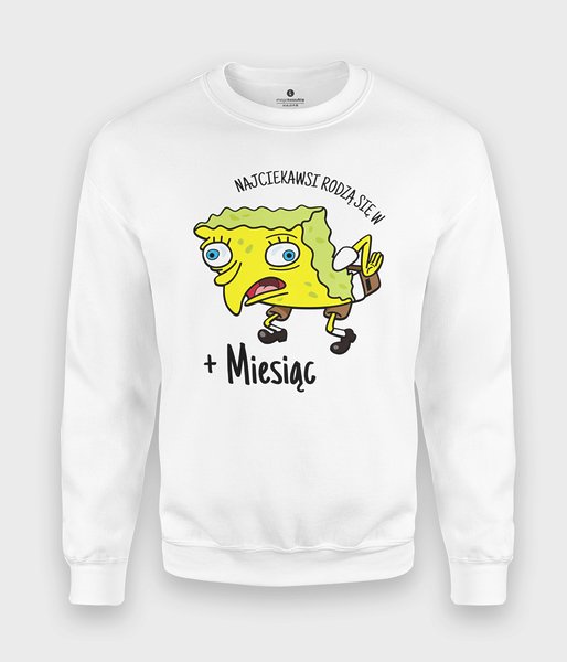 Spongebob + personalizacja - bluza klasyczna