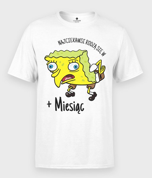 Spongebob + personalizacja - koszulka męska