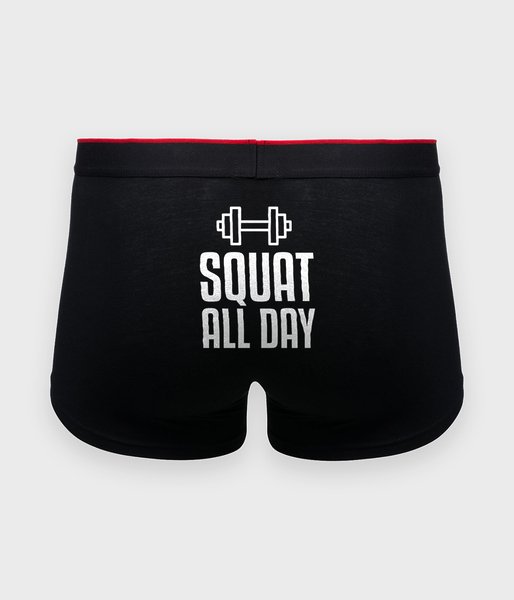 Squat all day - bokserki męskie