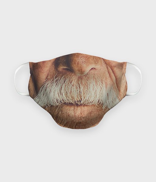 Starszy mężczyzna - maska na twarz premium