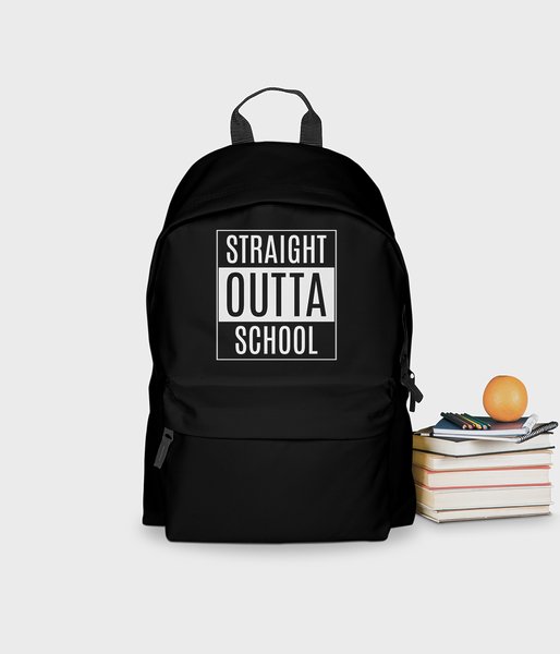 Straight Outta - plecak szkolny