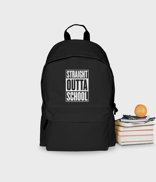 Straight Outta School - plecak szkolny