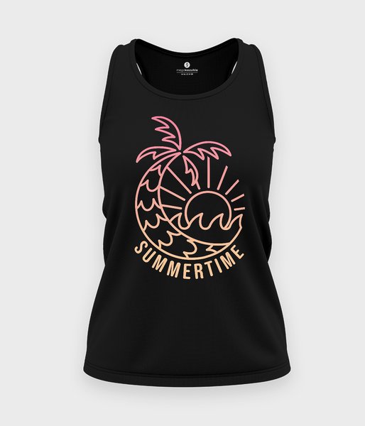 Summertime - koszulka damska bez rękawów