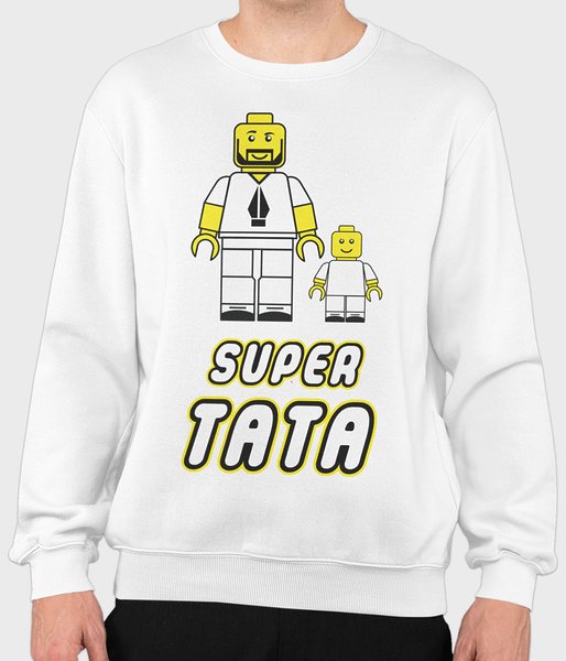 Super tata lego - bluza klasyczna