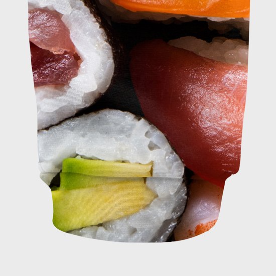 Sushi z bliska - spodnie dresowe męskie fullprint-4