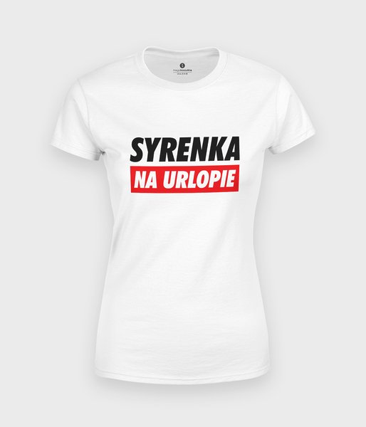 Syrenka na Urlopie - koszulka damska