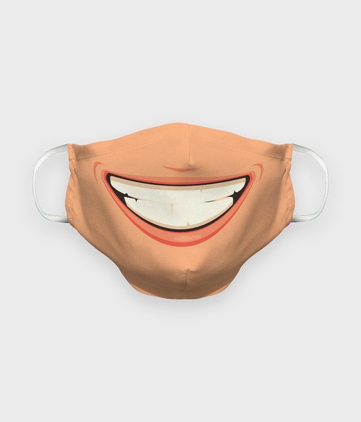 Szczery uśmiech - maska na twarz premium