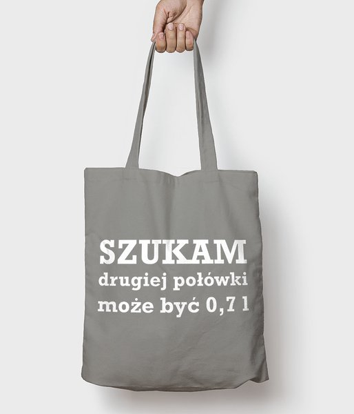 Szukam drugiej połówki - torba bawełniana