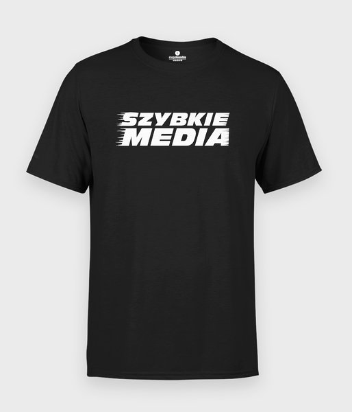 Szybkie media - koszulka męska