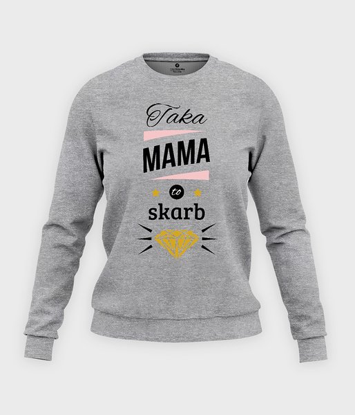 Taka mama to skarb - bluza klasyczna damska