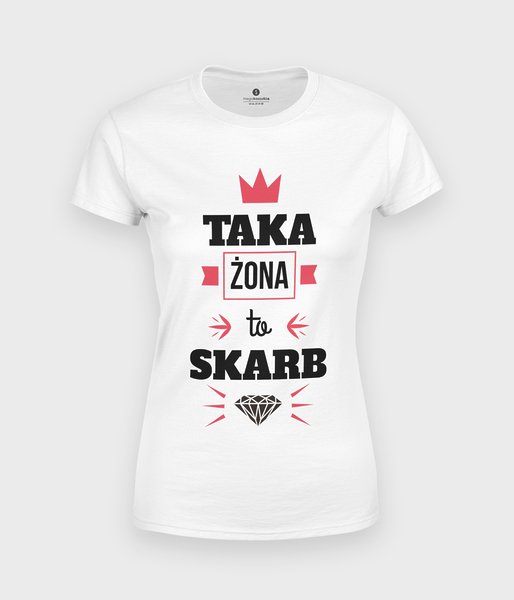 Taka żona to skarb 2 - koszulka damska