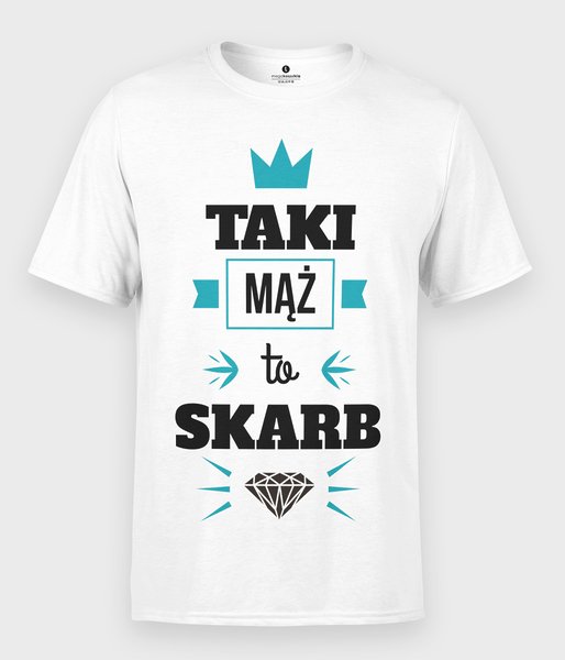 Taki mąż to skarb 2 - koszulka męska