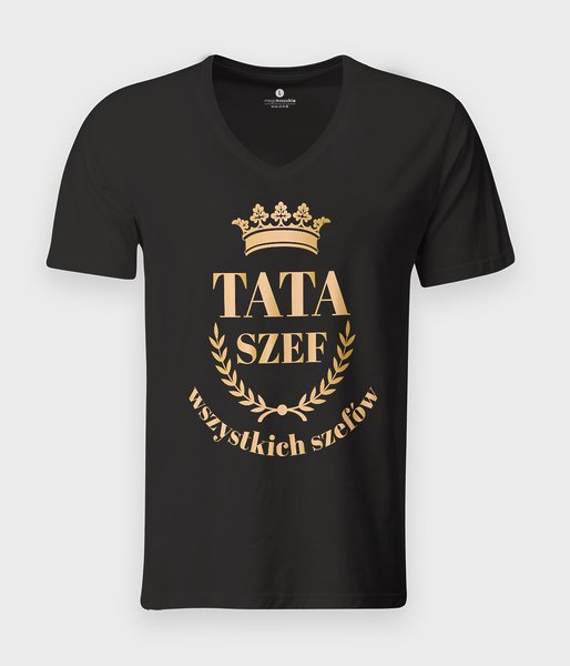 Tata - szef wszystkich szefów - koszulka męska v-neck