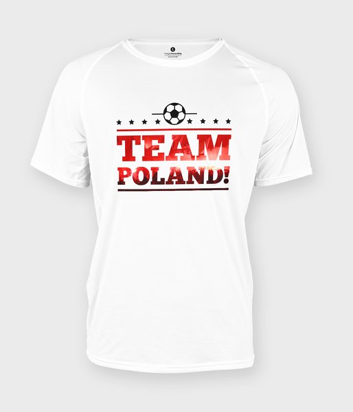 Team Poland 2 - koszulka męska sportowa
