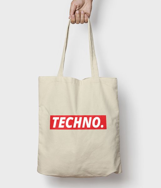 Techno 2 - torba bawełniana