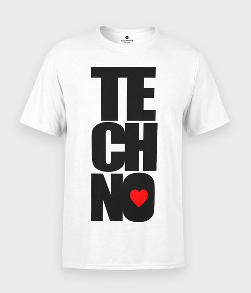Techno - koszulka męska