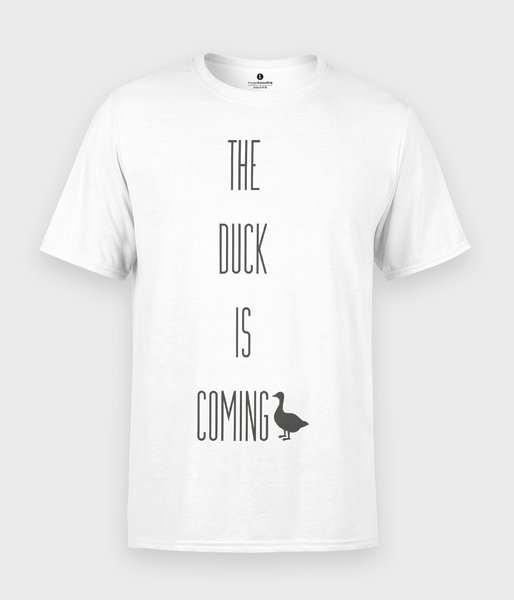 The duck is coming - koszulka męska