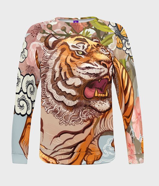 Tiger - bluza damska fullprint