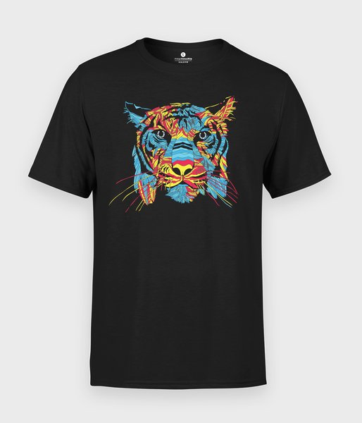 Tiger Colorfully - koszulka męska