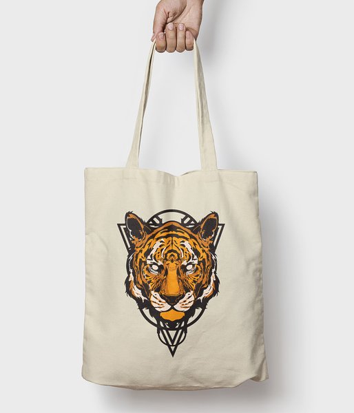 Tiger Grey - torba bawełniana