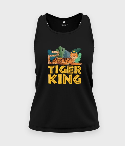 Tiger King - koszulka damska bez rękawów