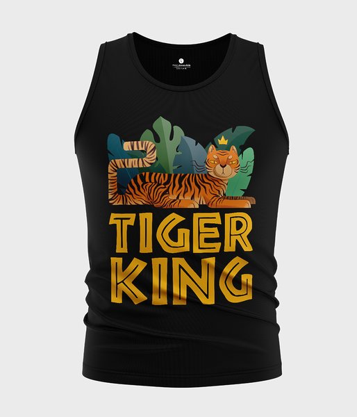 Tiger King - koszulka męska bez rękawów