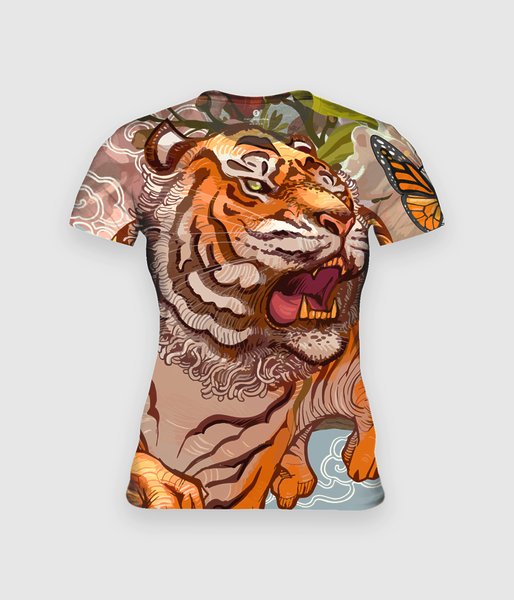 Tiger - koszulka damska fullprint
