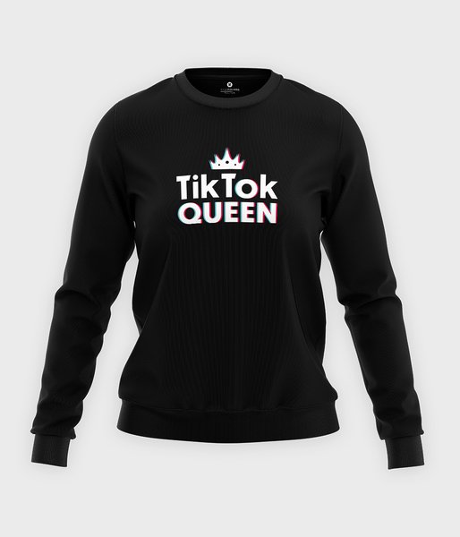 TikTok Queen  - bluza klasyczna damska