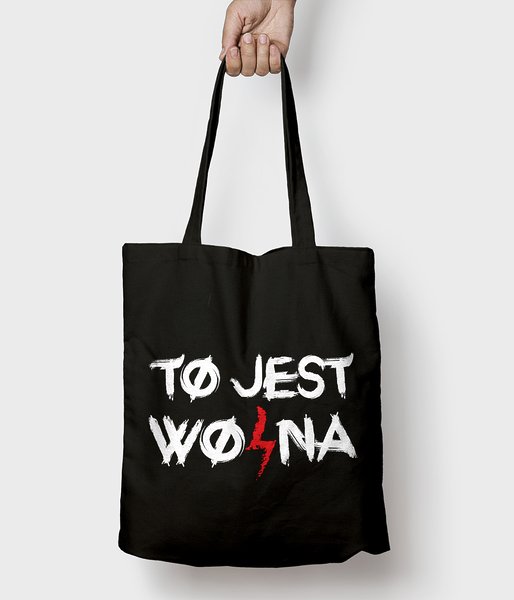 To jest wojna - torba bawełniana