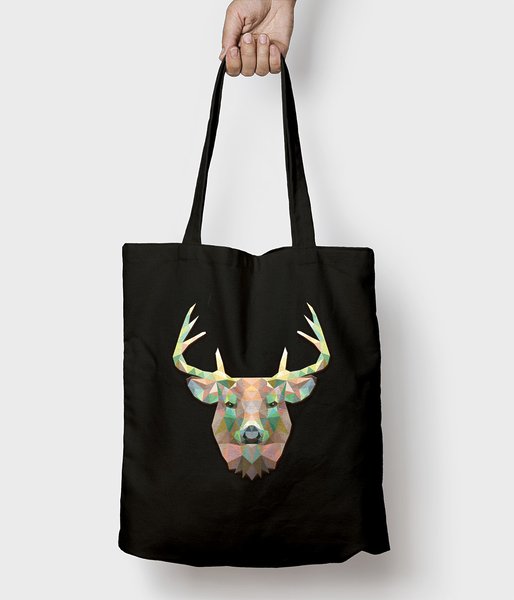 Triangle Deer  - torba bawełniana