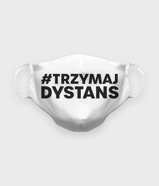 Trzymaj dystans 2 - maska na twarz premium