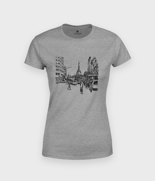 Ulica Paryża - koszulka damska