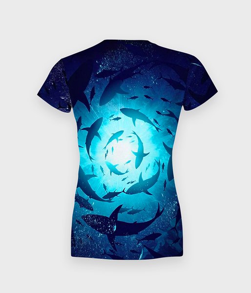 Underwater - koszulka damska fullprint-2