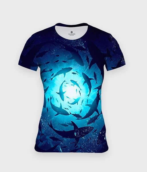 Underwater - koszulka damska fullprint