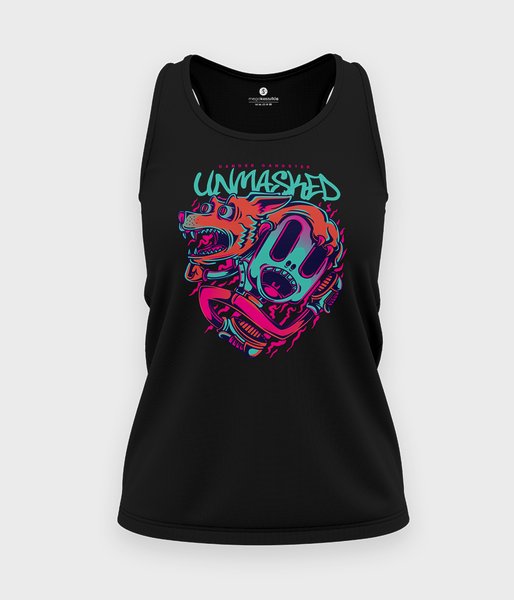 Unmasked - koszulka damska bez rękawów