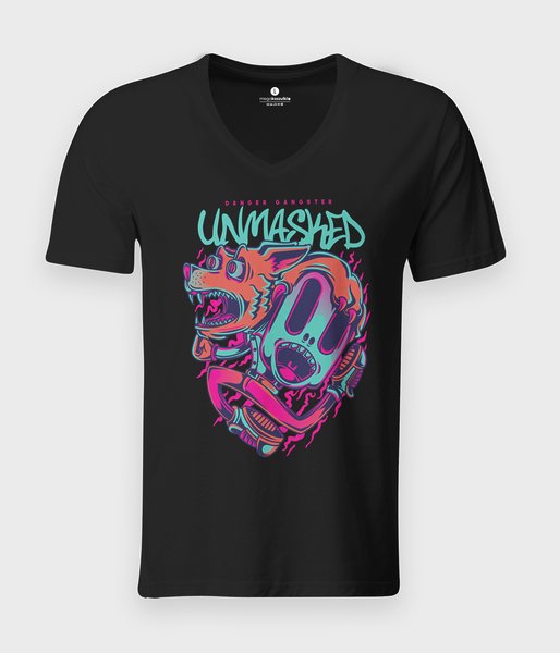 Unmasked - koszulka męska v-neck