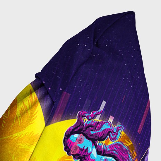 Vaporwave venus - poduszka fullprint xl old-4