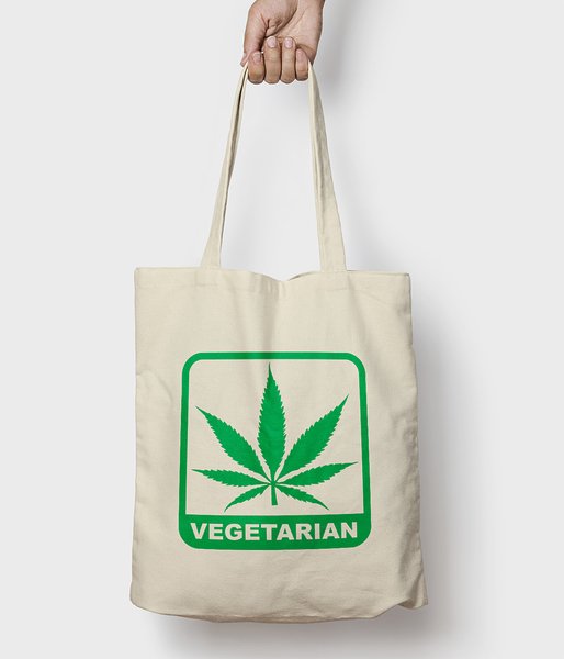 Vegetarian - torba bawełniana