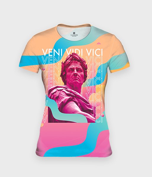 Veni vidi vici  - koszulka damska fullprint