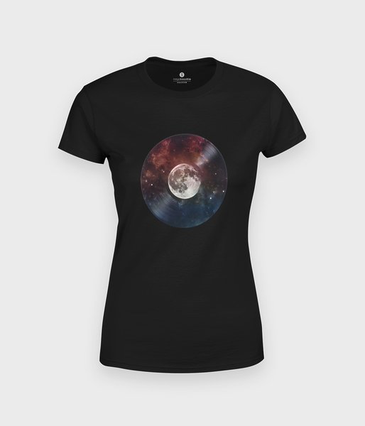 Vinyl Moon - koszulka damska