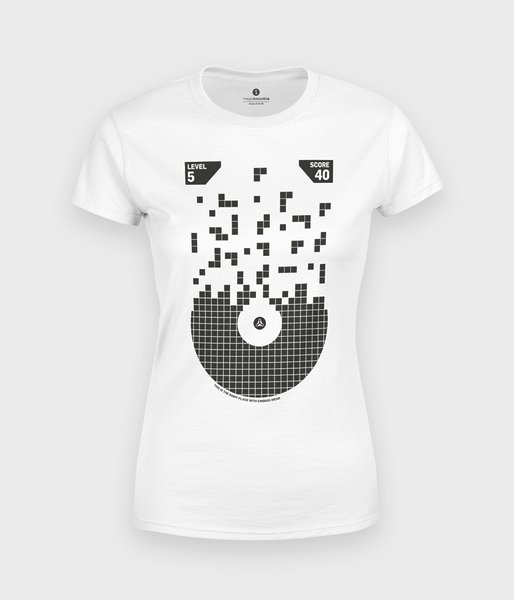 Vinyl Tetris - koszulka damska