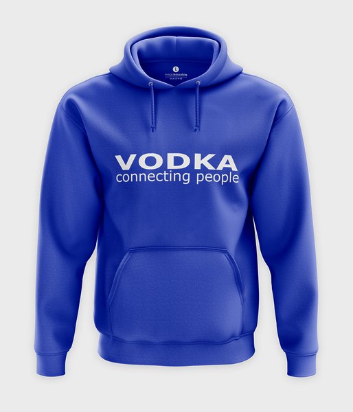 Voodka connecting people 2 - bluza z kapturem