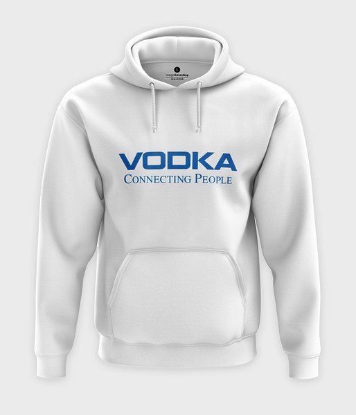 Voodka connecting people - bluza z kapturem