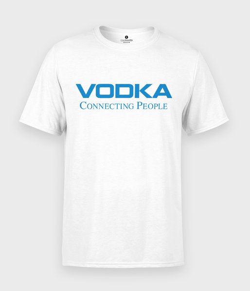 Voodka connecting people - koszulka męska
