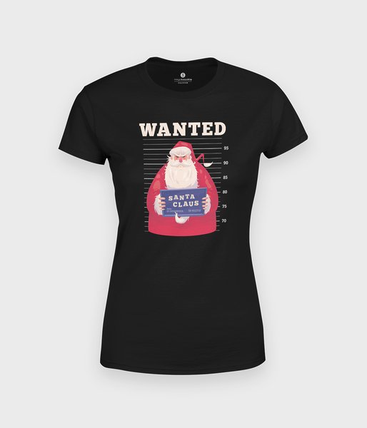 Wanted Santa - koszulka damska