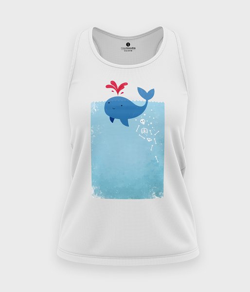 Whale Blood - koszulka damska bez rękawów