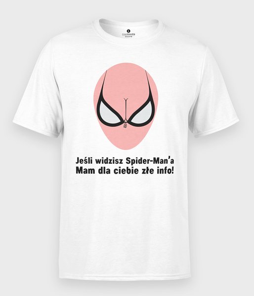 Widzisz Spidermana? - koszulka męska