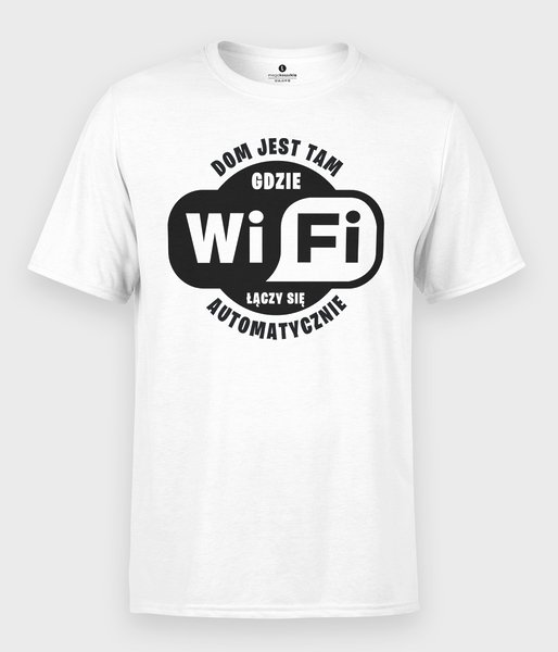 WiFi łączy się automatycznie - koszulka męska
