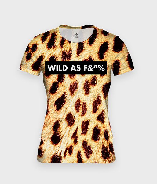 Wild - koszulka damska fullprint
